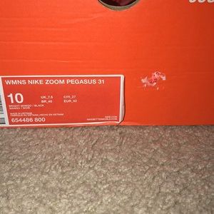 Nike zoom Pegasus 31
